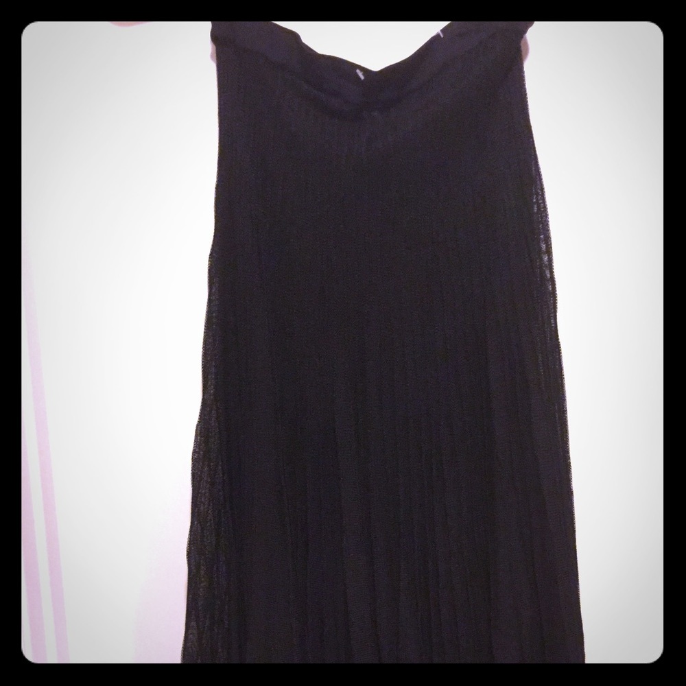 Missoni Black Crochet Knit Skirt 6